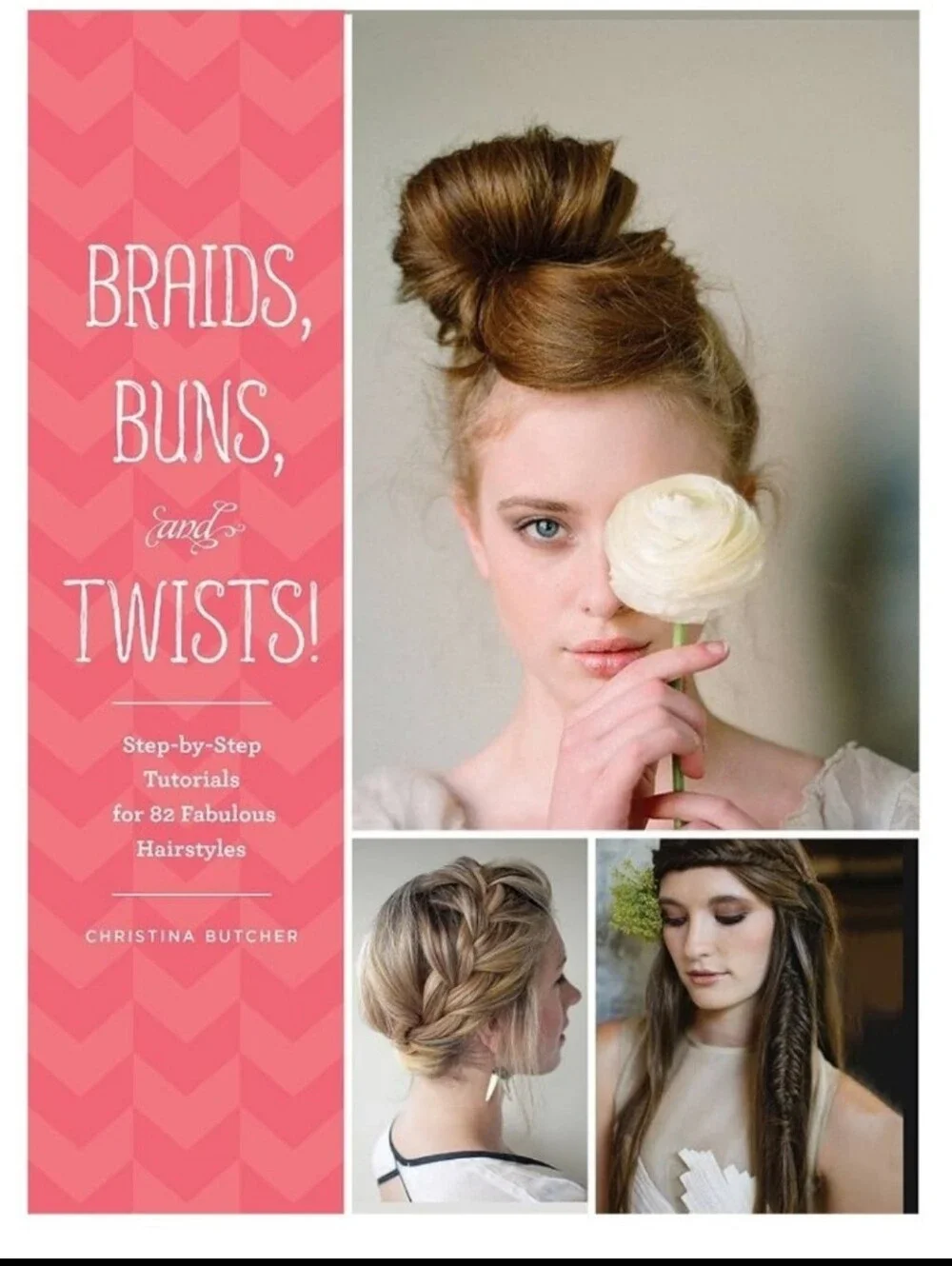 Braids, Buns, and Twists Book How to Do Your Hair Guide Hair Tutorial Book New
